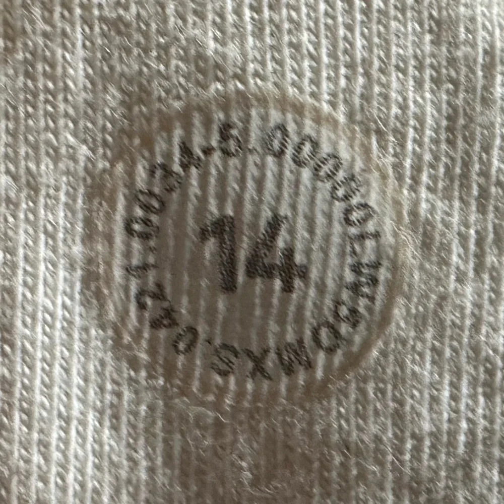 LULULEMON thick jogger pants size 14 white marbled